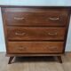 Commode vintage pieds compas