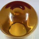 Large and heavy Murano glass vase, superb condition, 21 x 16 cm, circa 1970