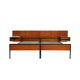 Vintage double bed by Cees Braakman for Pastoe from the Japanese series