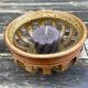 Pyrite sandstone cup-candle holder or empty pocket-year 70