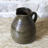 Enamelled stoneware pitcher Fontgombault Abbey