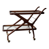 Chariot de bar italien Cesare Lacca, 1950