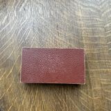 Empty pocket, Art Deco box in straw marquetry