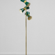 Green diabolo floor lamp