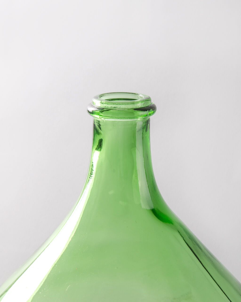 Dame jeanne vintage en vert