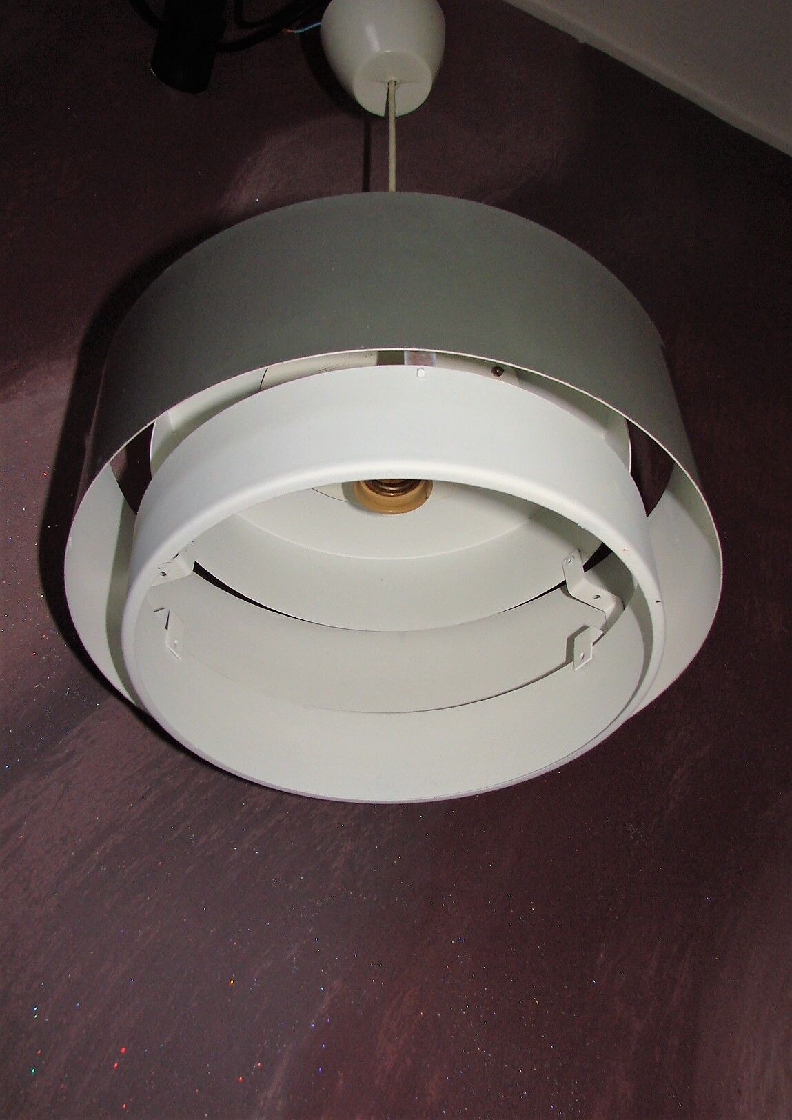 Saturn pendant lamp, designed by J. Hammerborg, Fog & Mørup, Denmark, 1960s