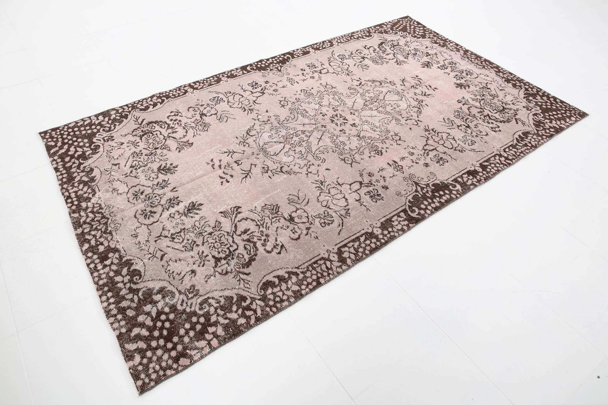 6x9 Classic Floral Persian Vintage Rug, 199x267Cm SK 2713