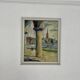 Swedish Oil on Panel “Stockholm Motif” by Emil Hellbom, Vintage & Framed 56×48cm