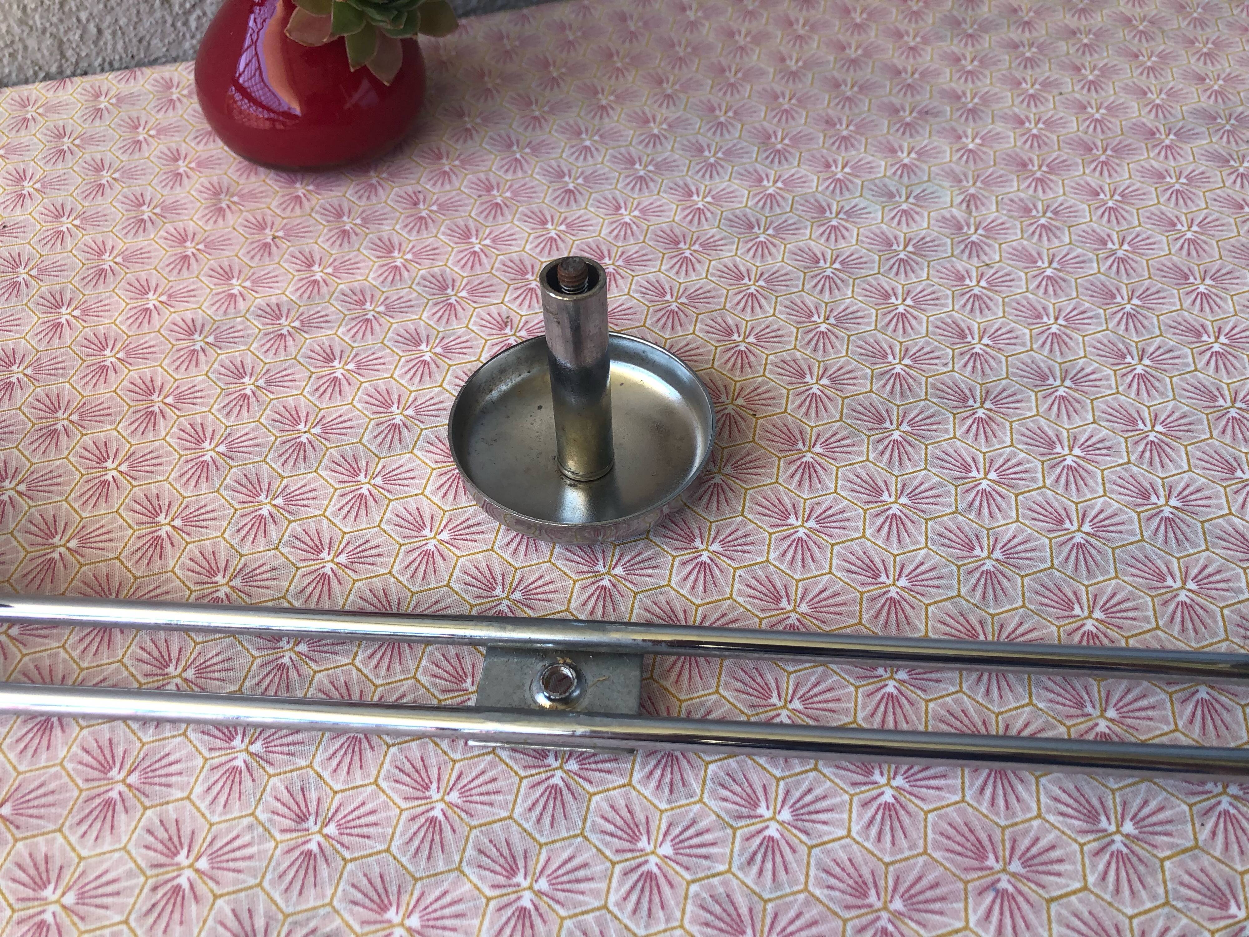 Patère vintage 70' chromé