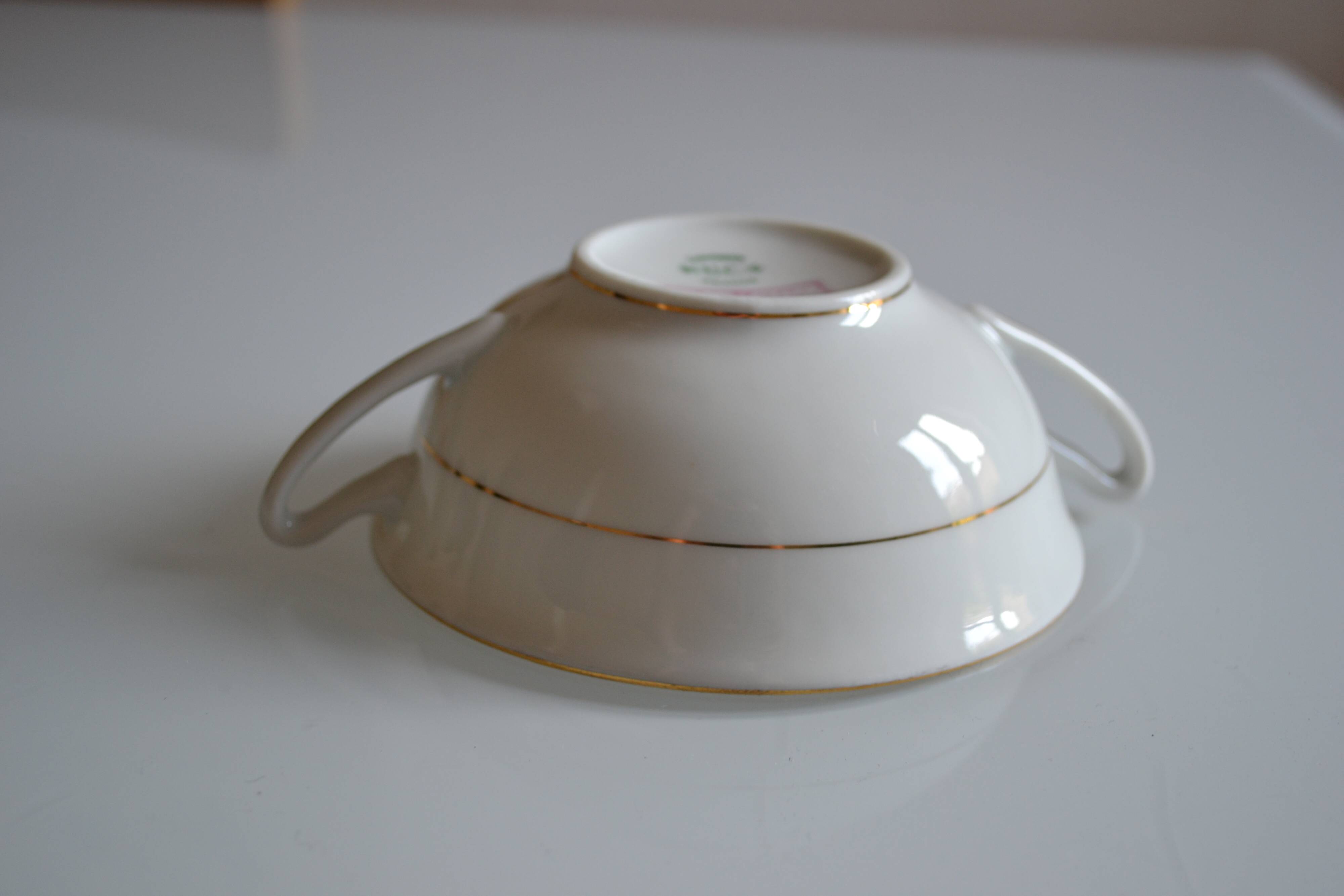 Porcelain shaking cup UC Limoges France circa 1920