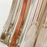 Glass vase signed Pierre D'Avesn, 1940s