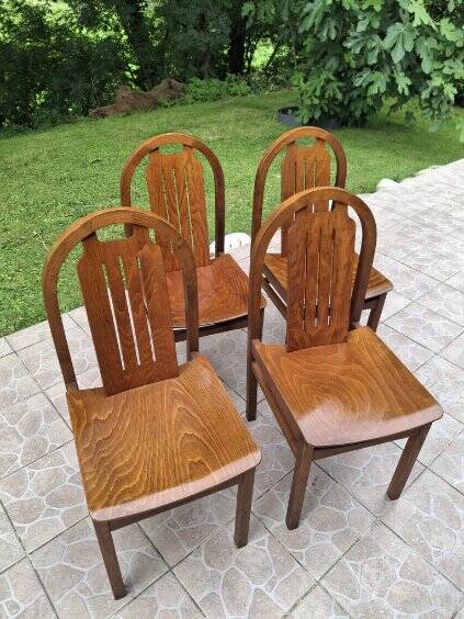 Set of 4 Baumann Argos chairs