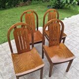 Set of 4 Baumann Argos chairs