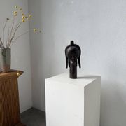 Tête de reliquaire africaine Fang
