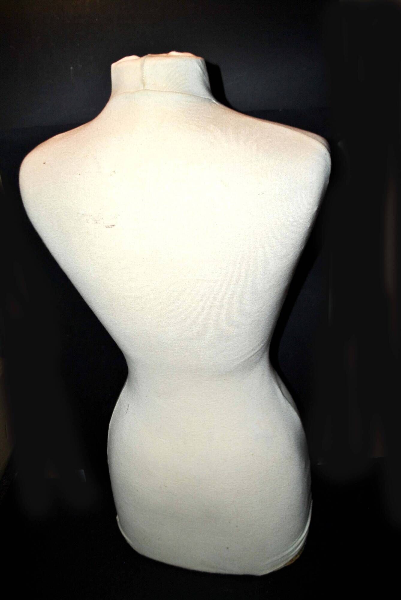 Vintage sewing bust - foam female fashion mannequin 1980