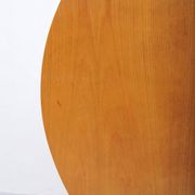 Table en bois de cerisier réglable par Jürg Bally pour Wohnhilfe, années 1950.
