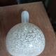 Blown glass pot vase clichy white soliflore dpc 1123416