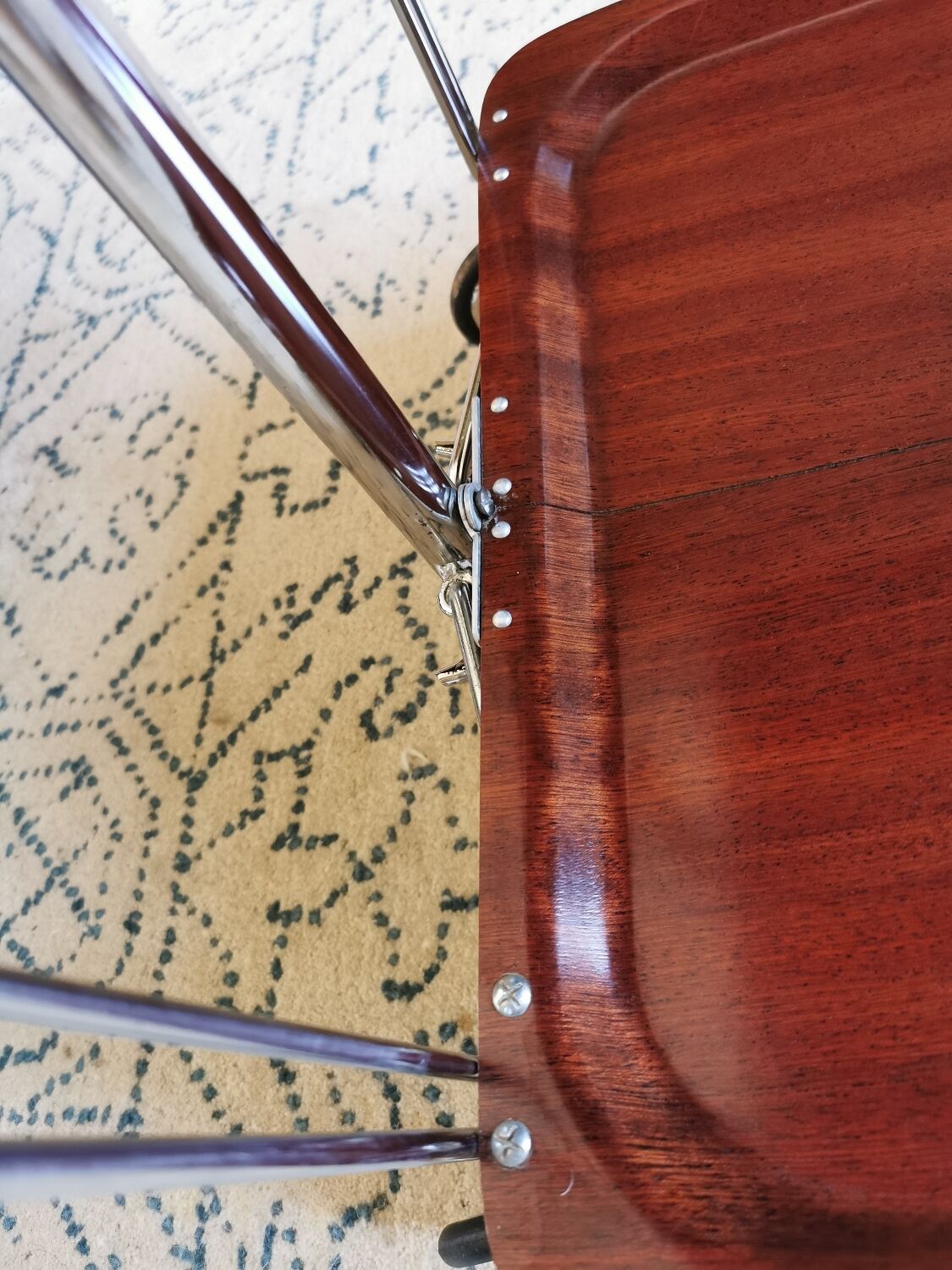 Vintage folding trolley