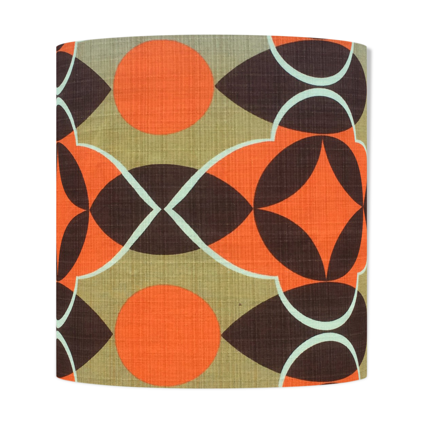 Oblivion lampshade - vintage fabric