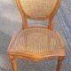 Set of 6 Louis XVI style medallion chairs