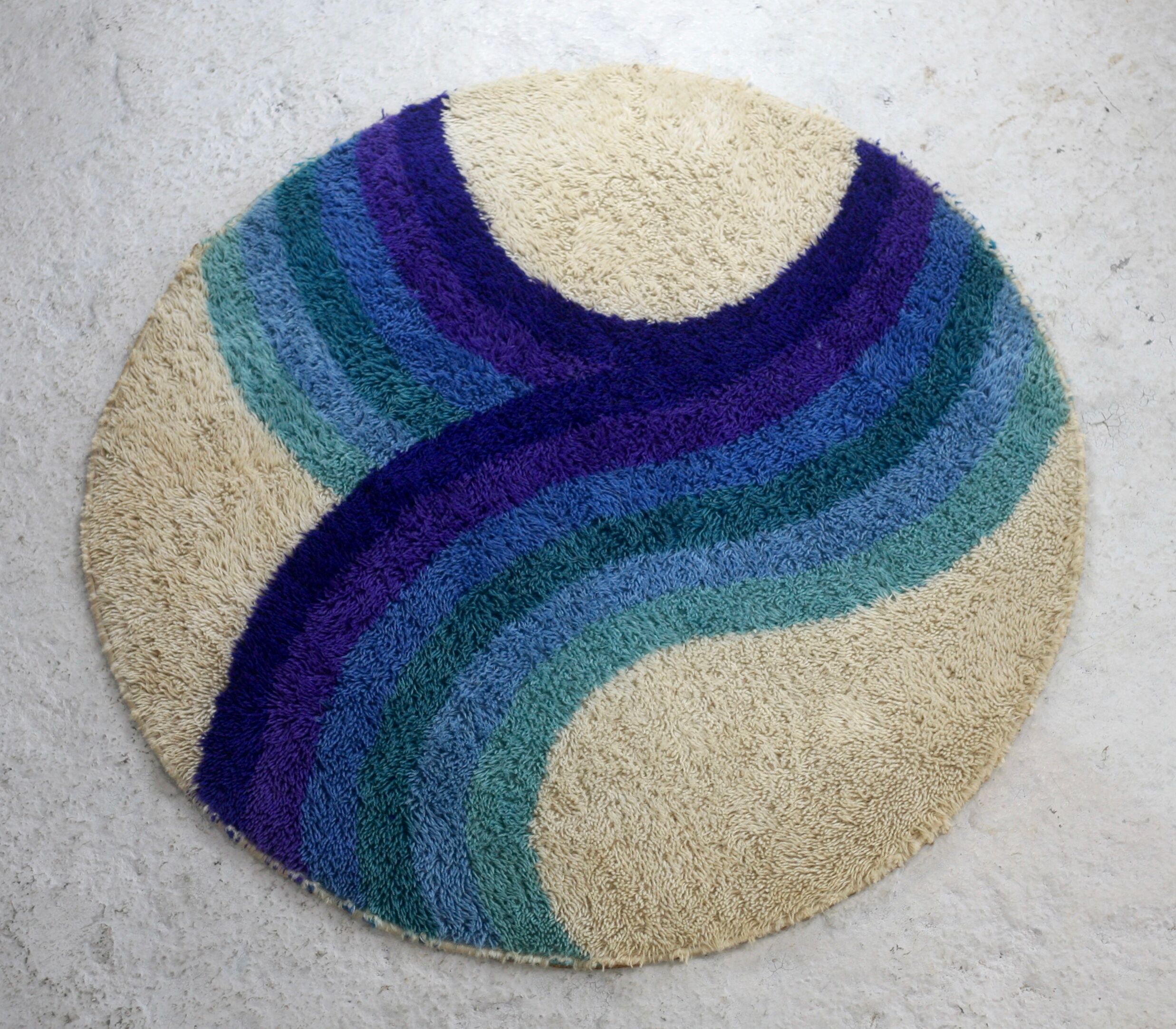 Carpet "Rainbow", Edition Desso, wool, circa 1970