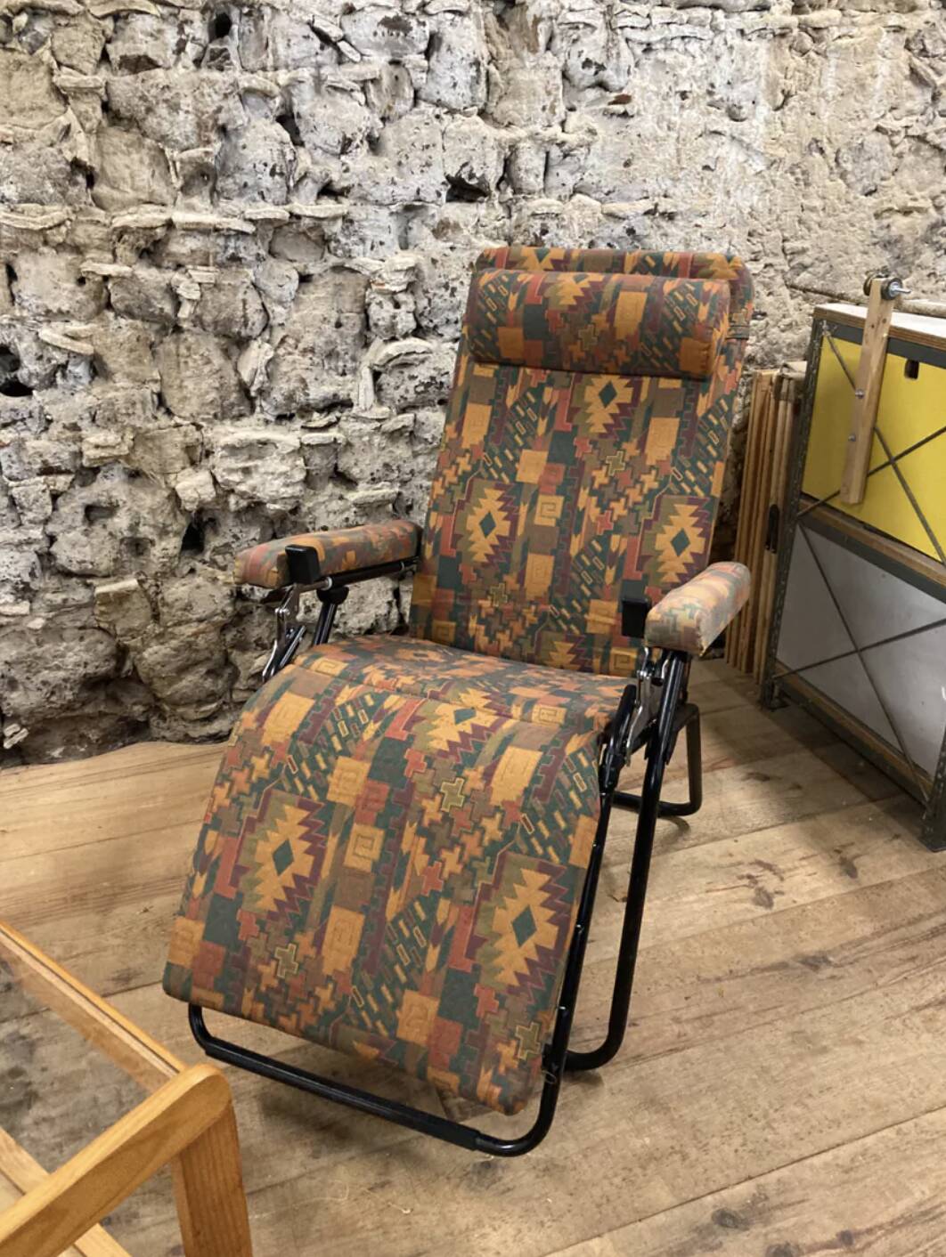 Lafuma reclining relax armchair 1980