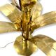 Palm tree brass floor/table lamp, Bottega Gadda Italy, 1960