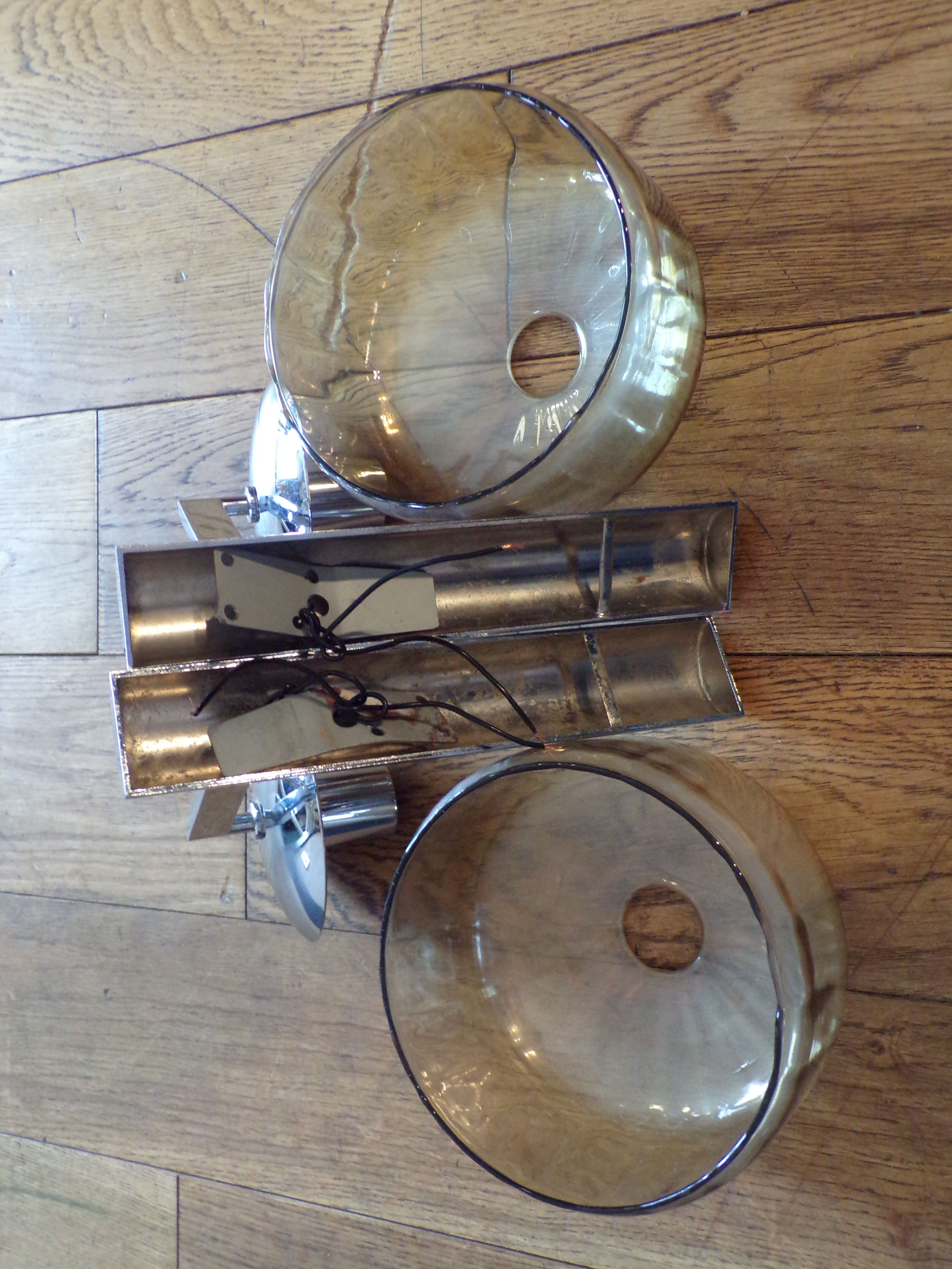 Pair of Sciolari House wall sconces