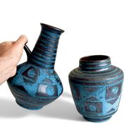 Mid-Century Modern Ceramic Vases by Carstens Tönnieshof, 1960s