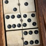 Game of dominoes early 20th century