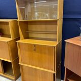 Vintage Oscar secretary bookcase