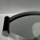 Vintage black two-handled mirror tray 26x38
