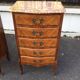Pair of Louis XV style marquetry chiffonniers