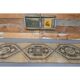 Turkish Oushak handmade runner 84x314