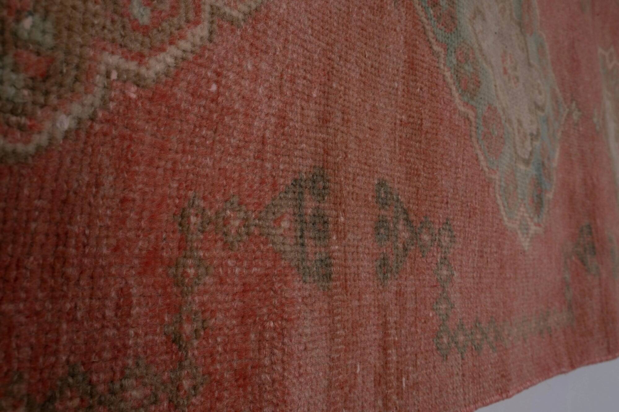 Vintage Turkish hallway rug 77x345 cm