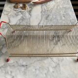 Gold metal vinyl holders