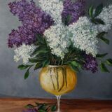 Table H. Delven "Still Life with Licas in a Vase".