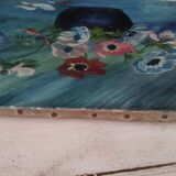 Painting on canvas by H. Fretin-Lunel