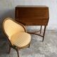 Antique writing desk by DeCoene with chair