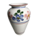 Vase old D. DINIS painted ceramics drawing flowers Decoration Vintage