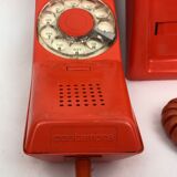 Orange 1970s phone