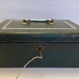 Old metal cash box