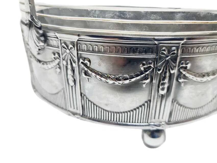 BLO France platter/basket in eclectic style