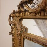 Mirror with parecloses