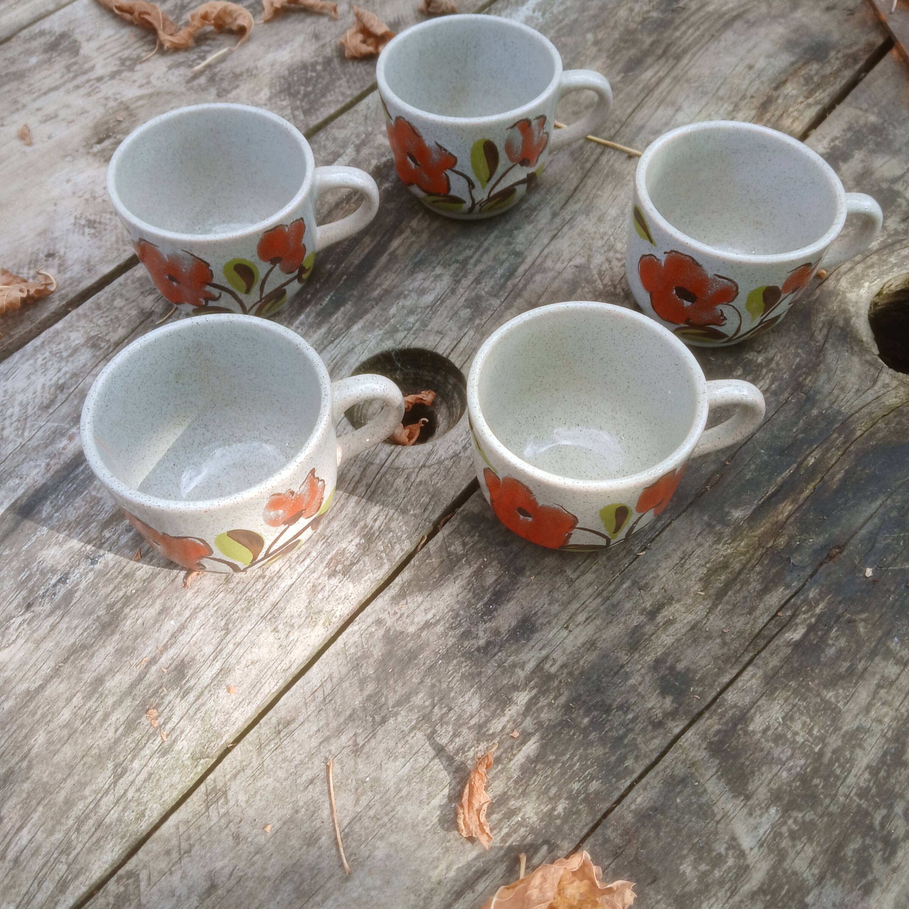 Vintage retro coffee set