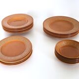 24-piece earthenware dinner Set "Margherita" by Antonia Campi for Laveno, 1965