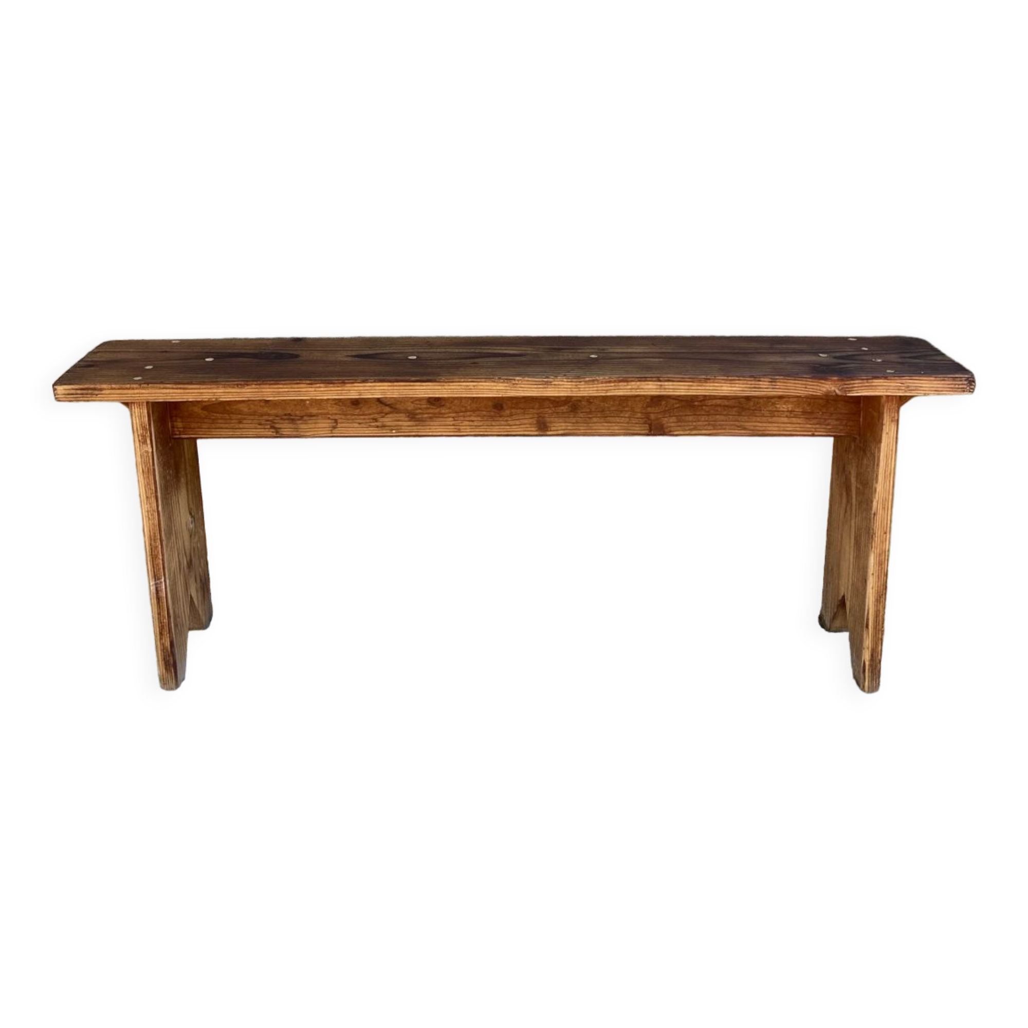 Wooden bench