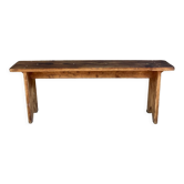 Wooden bench