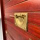Armoire haute a 2 corps style marin vintage