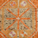 3x13 Runner Peach & Pink Handmade Long Hallway Vintage Runner Rug,79x399 Cm